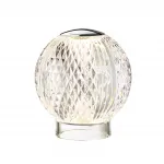 Настольная лампа Odeon Light L-VISION ODL24 459 5007/2TL LED 2W 4000K 200лм CRYSTAL Прозрачный от ImperiumLoft