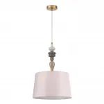 Подвесной светильник Odeon Light CLASSIC ODL24 305 5040/1 E27 1*60W HOMI Бежевый