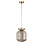 Подвесной светильник Odeon Light PENDANT ODL24 309 5042/1A E27 1*60W JUGI Жёлтый