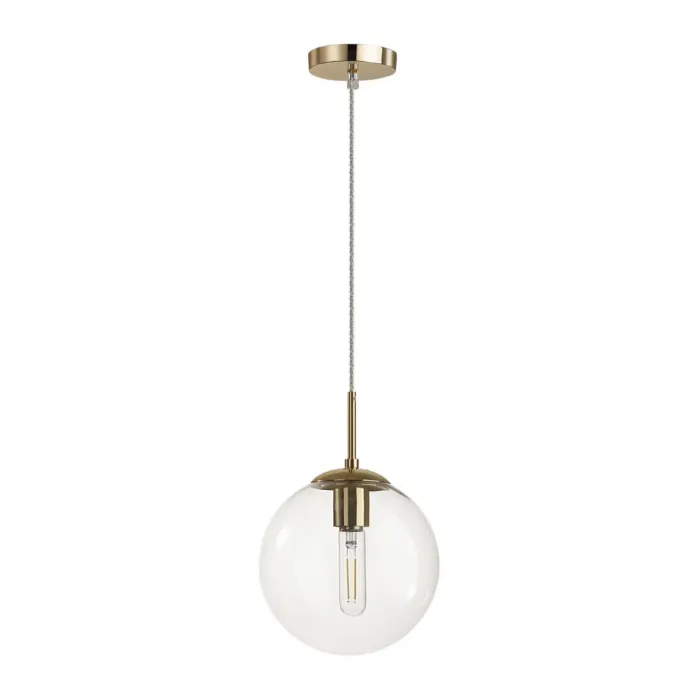 Подвесной светильник Lumion SUSPENTIONI LN23 6509/1B E27 1*60W 220V SUMMER Прозрачный от ImperiumLoft