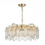 Люстра Odeon Light HALL ODL24 503 5069/10 E14 10*40W BULLON Прозрачный от ImperiumLoft