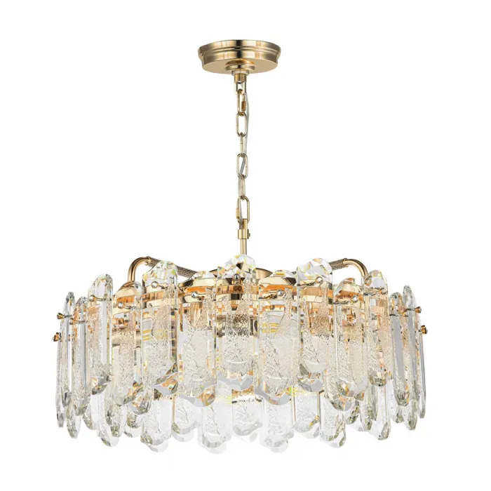 Люстра Odeon Light HALL ODL24 503 5069/10 E14 10*40W BULLON Прозрачный от ImperiumLoft