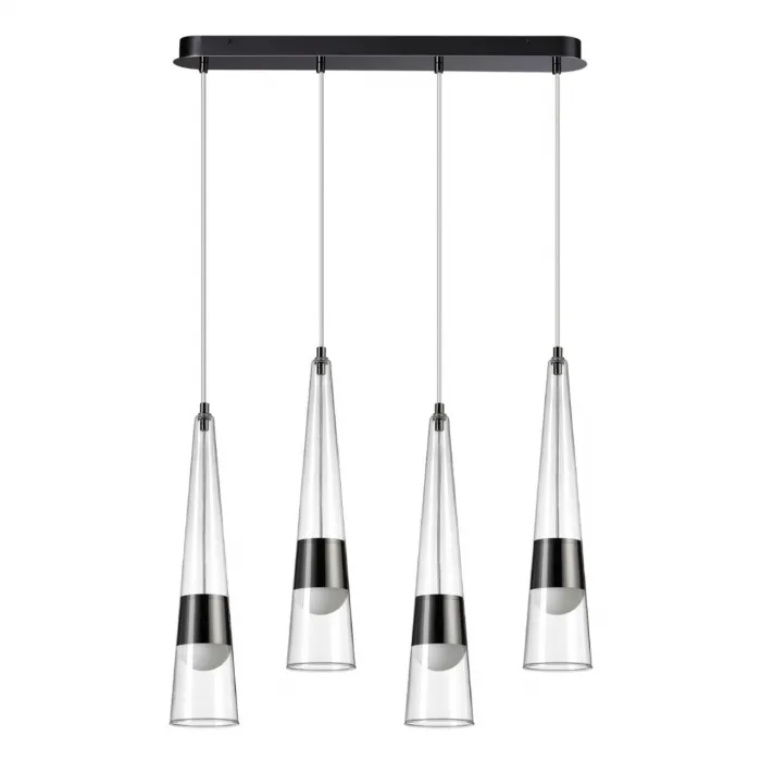 Люстра Odeon Light L-VISION ODL24 301 5044/42L LED 42W 3000K 4167Лм LUMP Прозрачный от ImperiumLoft