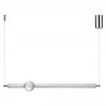 Подвесной светильник Odeon Light L-VISION ODL24 467 5007/28L LED 28W 4000K 2089лм CRYSTAL Хром