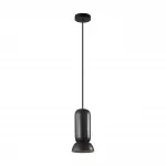 Подвесной светильник Odeon Light PENDANT ODL24 315 5054/1D GU10 LED 4W KERAMA Чёрный от ImperiumLoft