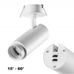Светильник встраиваемый Novotech SPOT NT23 267 359221 IP20 LED 3000К4000К6000К 5W/9W/13W 220V NAIL Прозрачный от ImperiumLoft