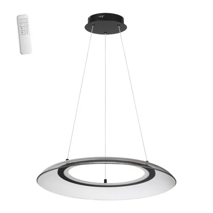 Светильник подвесной диммируемый, с пультом ДУ Novotech OVER NT23 154 359189 IP20 LED 3000К~6000К 48W 220-240V WELLE Белый, Прозрачный от ImperiumLoft