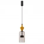 Подвесной светильник Odeon Light L-VISION ODL24 299 5046/12LB LED 12W 4000К 1400Лм PALLETA Коричневый от ImperiumLoft