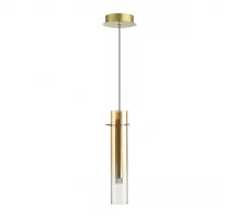 Подвесной светильник Odeon Light PENDANT ODL24 317 5062/5LB LED 5W 3000K SHINY Жёлтый