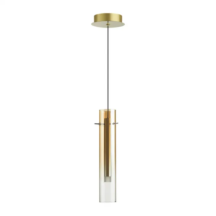 Подвесной светильник Odeon Light PENDANT ODL24 317 5062/5LB LED 5W 3000K SHINY Жёлтый от ImperiumLoft