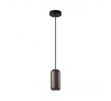Подвесной светильник Odeon Light PENDANT ODL24 313 5060/1D GU10 LED 4W COCOON Коричневый