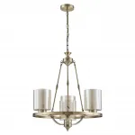 Люстра Lumion COUNTY LN23 219 6524/4 E27 4*60W 220V RIVERLY Коньячный от ImperiumLoft