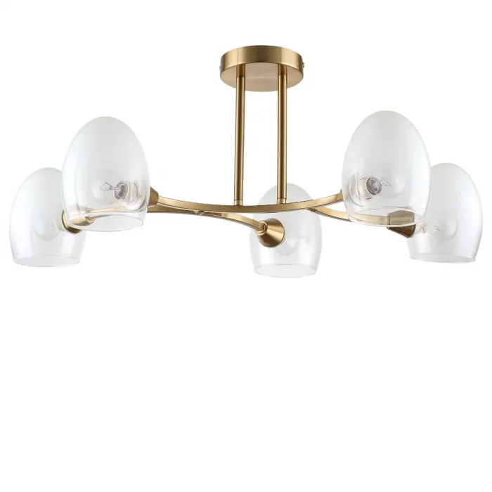 Люстра Lumion MODERNI LN23 117 6514/5C E14 5*40W 220V KENDALL Белый от ImperiumLoft