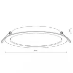 Встраиваемый светильник Nowodvorski Mykonos Led White 10544