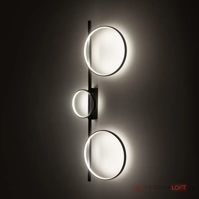 Настенно-потолочный светильник Nowodvorski Circolo Led Black 10866 от ImperiumLoft