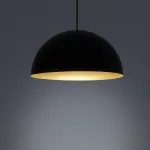 Подвесной светильник Nowodvorski Hemisphere Super L Black/Satine Gold 10693 от ImperiumLoft