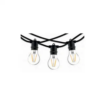 Светильник светодиодный Белт лайт 9 метров Nowodvorski Festoon Lights Black 7872 от ImperiumLoft