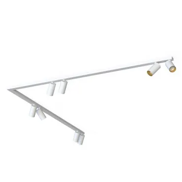Спот Nowodvorski Mono Corner 2x150 White/Gold 7695