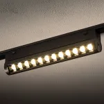 Трековый магнитный светильник Nowodvorski Focus Swing Led Black 11336