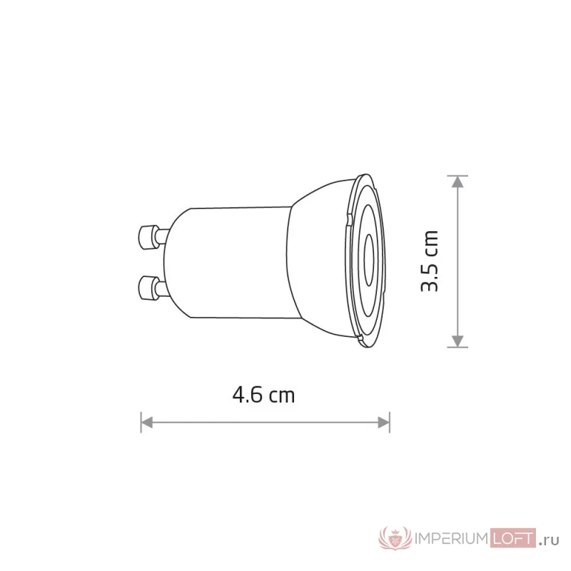 Лампа светодиодная Nowodvorski Reflector Led White 10230 от ImperiumLoft