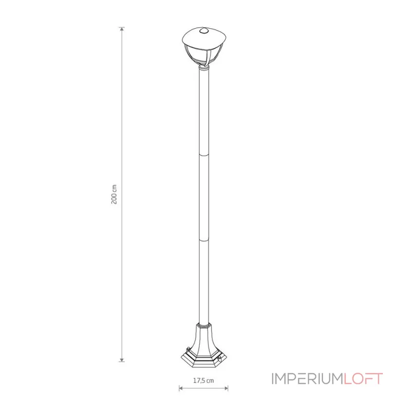 Уличный светильник Nowodvorski Amelia Black 10498 от ImperiumLoft Уличный светильник Nowodvorski Amelia Black 10498 от ImperiumLoft