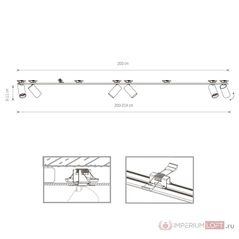 Спот Nowodvorski Mono Surface White 7832 от ImperiumLoft