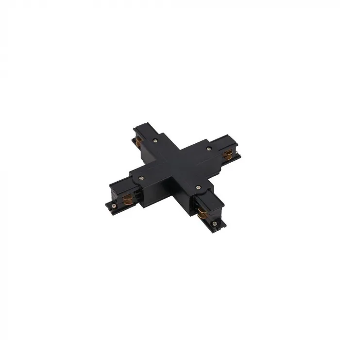 Коннектор для трехфазной трековой системы X-образный Nowodvorski Ctls Power Black 8702 от ImperiumLoft