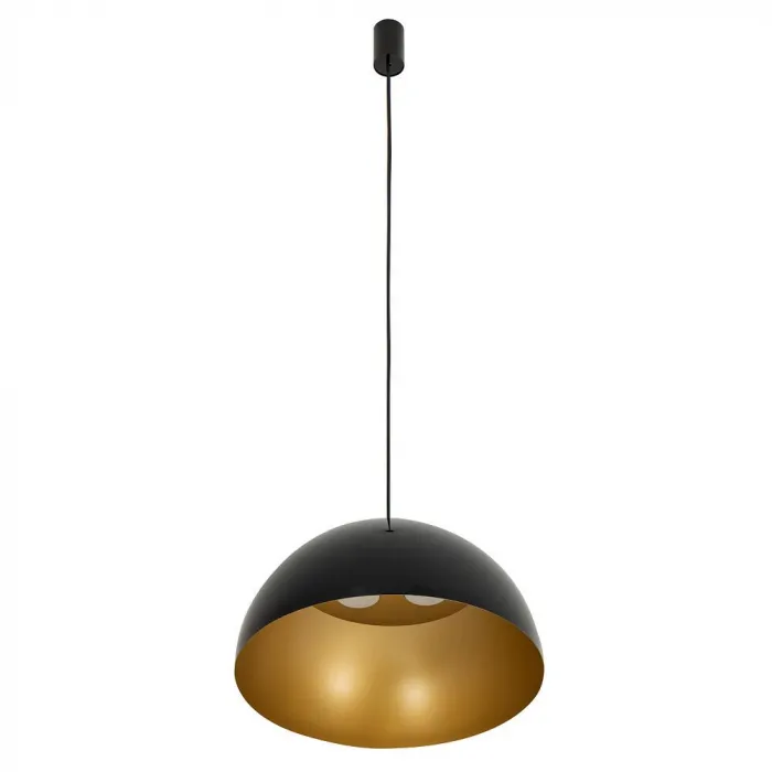 Подвесной светильник Nowodvorski Hemisphere Super L Black/Satine Gold 10693 от ImperiumLoft