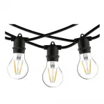 Светильник светодиодный Белт лайт 9 метров Nowodvorski Festoon Lights Black 7872 от ImperiumLoft