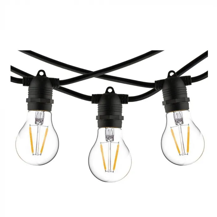Светильник светодиодный Белт лайт 9 метров Nowodvorski Festoon Lights Black 7872 от ImperiumLoft