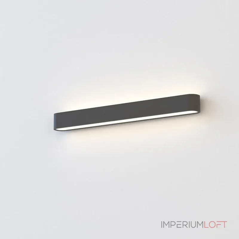 Настенный светильник Nowodvorski Soft Wall Led 60x6 Graphite 7528 от ImperiumLoft