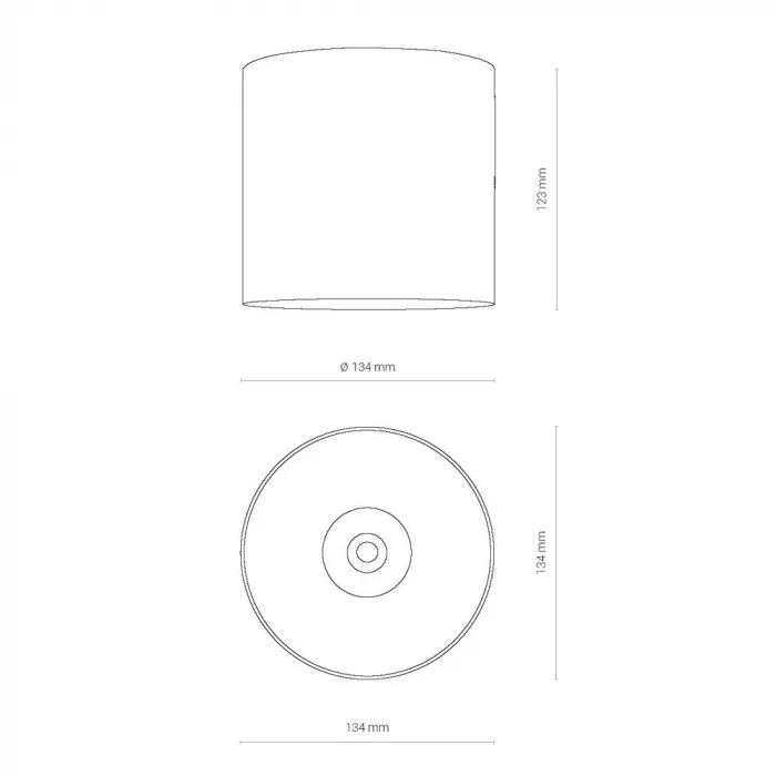Накладной светильник Nowodvorski Ios Led White 8740 от ImperiumLoft
