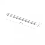 Трековый магнитный светильник Nowodvorski Focus Led Black 11331