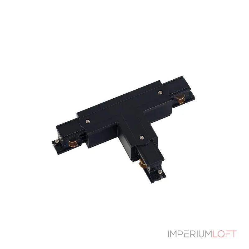 Коннектор для трехфазной трековой системы T-образный левый 1 Nowodvorski Ctls Power Black 8244 от ImperiumLoft Коннектор для трехфазной трековой системы T-образный левый 1 Nowodvorski Ctls Power Black 8244 от ImperiumLoft