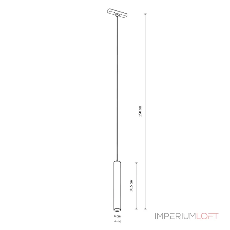 Трековый магнитный светильник Nowodvorski Roller Led Black 11317