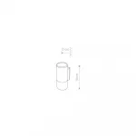 Уличный настенный светильник Nowodvorski Exe Black 8331 от ImperiumLoft Уличный настенный светильник Nowodvorski Exe Black 8331 от ImperiumLoft