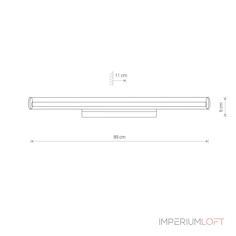 Настенный светильник Nowodvorski Ion Led L Chrome 8172 от ImperiumLoft Настенный светильник Nowodvorski Ion Led L Chrome 8172 от ImperiumLoft
