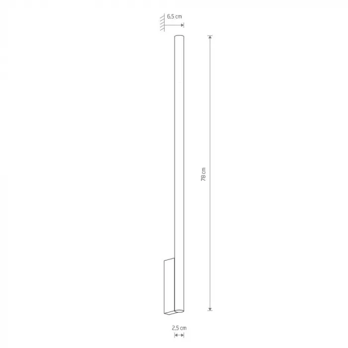 Настенный светильник Nowodvorski Laser Wall XL White 10826 от ImperiumLoft