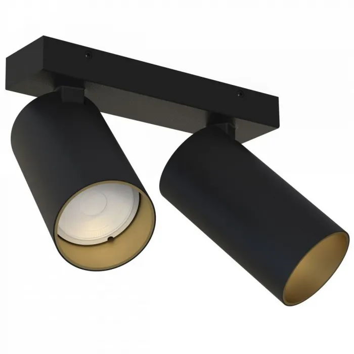 Накладной светильник спот Nowodvorski Mono Black/Gold 7766 от ImperiumLoft