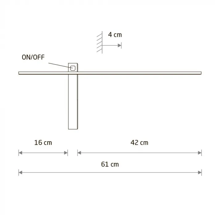 Настенный светильник Nowodvorski Impulse Led Black 8115 от ImperiumLoft