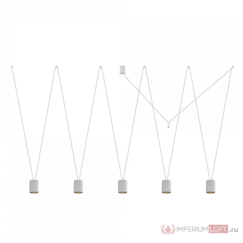 Подвесной светильник Nowodvorski More Tone White/Gold 7821 от ImperiumLoft