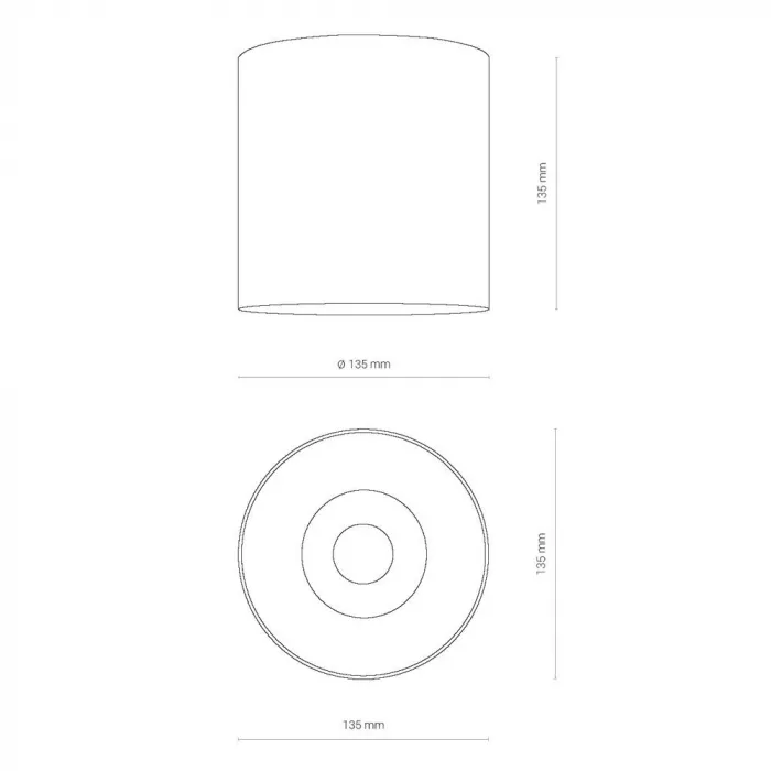 Накладной светильник Nowodvorski Ios Led White 8730 от ImperiumLoft