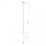 Трековый магнитный светильник Nowodvorski Roller Led Black 11343