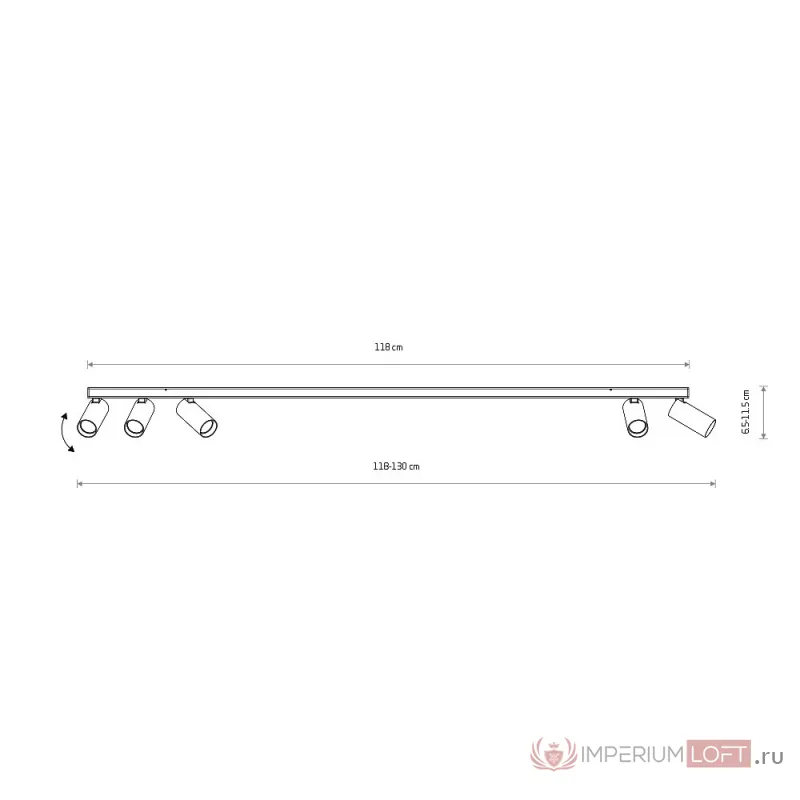 Накладной светильник спот Nowodvorski Fourty Surface V 10741 от ImperiumLoft
