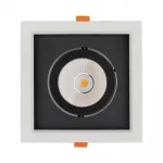 Встраиваемый светильник Nowodvorski Dia Led Black/White 8718 от ImperiumLoft