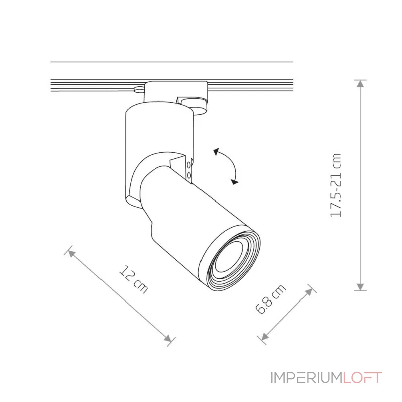 Трековый однофазный светильник Nowodvorski Profile Mike White 7662 от ImperiumLoft Трековый однофазный светильник Nowodvorski Profile Mike White 7662 от ImperiumLoft