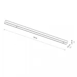 Трековый магнитный светильник Nowodvorski Line Led Black 11308