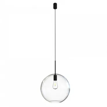 Подвесной светильник Nowodvorski Sphere Xl Transparent/Black 7846 Подвесной светильник Nowodvorski Sphere Xl Transparent/Black 7846