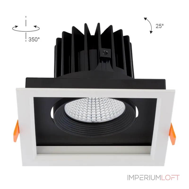 Встраиваемый светильник Nowodvorski Dia Led Black/White 8718 от ImperiumLoft Встраиваемый светильник Nowodvorski Dia Led Black/White 8718 от ImperiumLoft