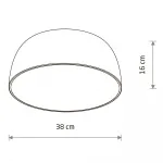 Потолочный cветильник Nowodvorski Satellite S White 8013 от ImperiumLoft